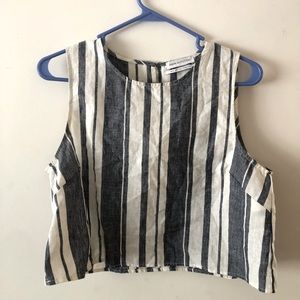 Urban Outfitters Striped Summer Crop